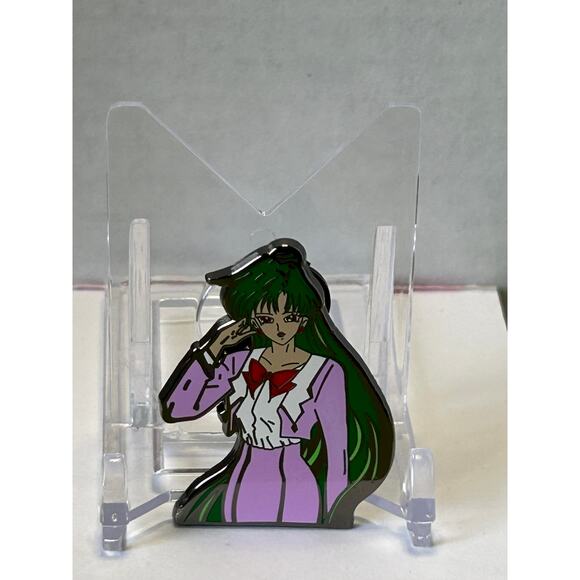 Sailor Moon Anime Pin Sailor Pluto Pink Outfit Civilian Form - Picture 1 of 12